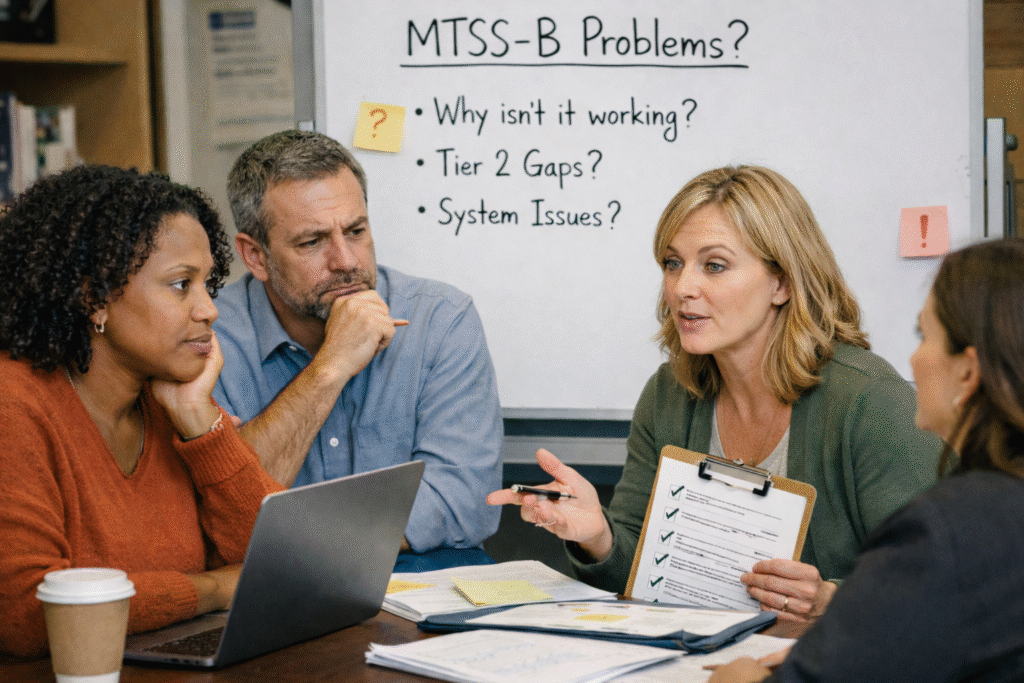 When MTSS-B Isn’t Working: Tier 2 Fixes & Systems Check