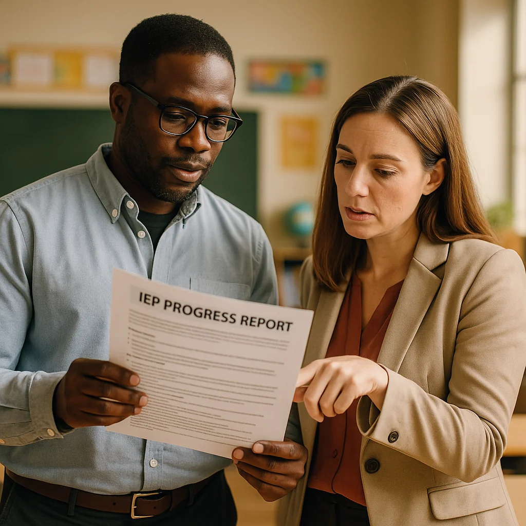 IEP Progress Report Teachers