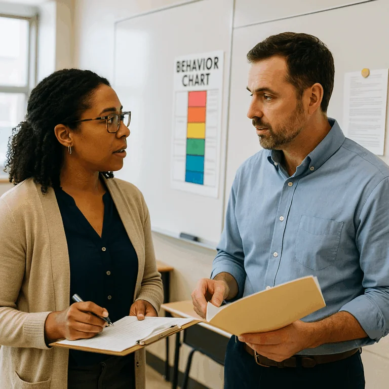 Example Target Behaviors Team