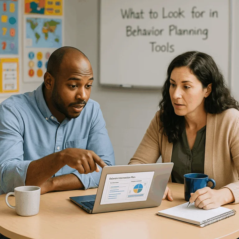 6 Things Behavior Planning Tools