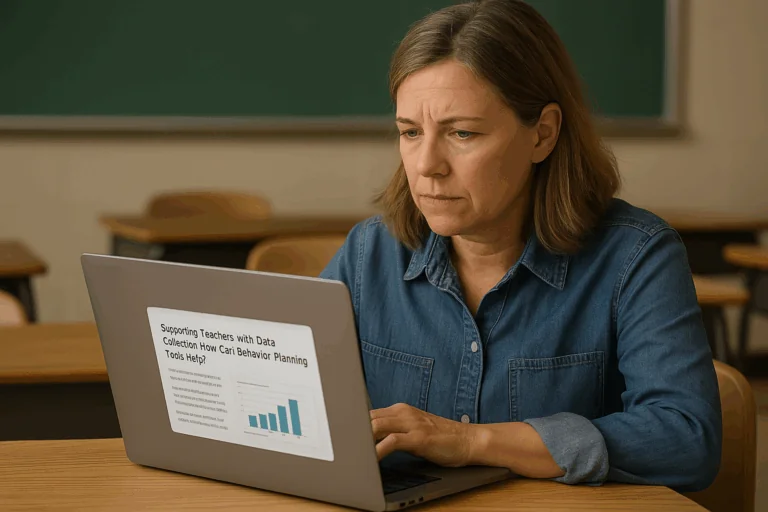 Teachers Data Collection Behavior Planning Tools